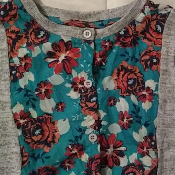 One Step Up Girl's Button Front Cardigan sz 10/12 - Picture 3 of 5